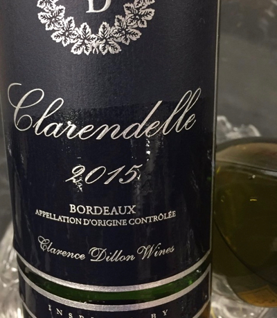 Bordeaux wine label