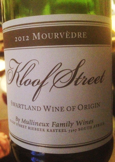 Kloof Street mourvedre