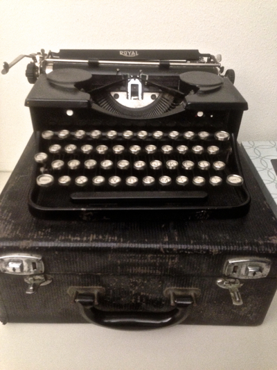 Antique typewriter