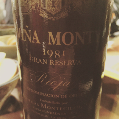 Bodegas Montecarlo Viña Monty 1981